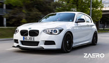 Load image into Gallery viewer, BMW 1 Series F20 Pre-LCI EVO-1 Gloss Black Front Splitter Lip by ZAERO (2011-2015)
